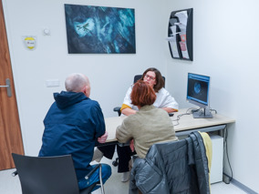 Vroegklinische Studies Patient In Gesprek Met Steeghs